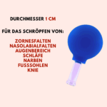 Schröpfglas mit Saugball 1 cm - Bild 2