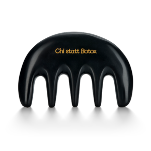 Gua Sha Kamm aus Bian Stein