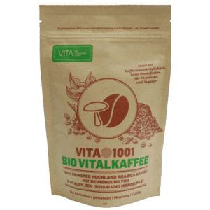 Bio Vitalkaffee, 250g (mit Reishi und Mandelpilz)