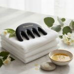 Gua Sha Kamm aus Bian Stein - Image 3